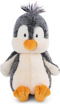 Nici Knuffel Penguin Icaak Junior 50 Cm Pluche Grijs/oranje