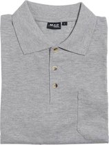 Westfalia Poloshirt met knoopsluiting en borstzak zilvergrijs maat XXL