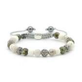 Karma Armband 83797 Spiral Sandy waves xs (grey crystal)
