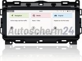 Jaguar XJ navigatie scherm autoscherm draadloos Apple CarPlay Android Auto