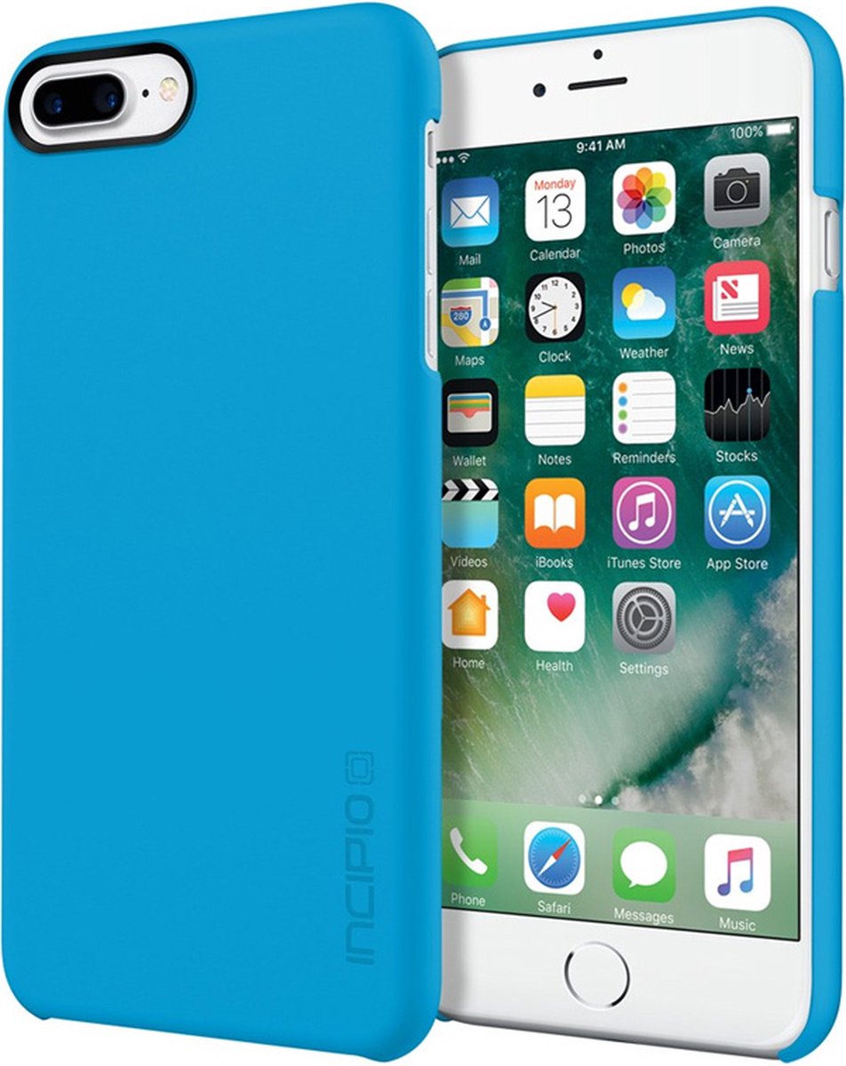 Incipio - Feather geschikt voor iPhone 8 Plus/7 Plus - cyan