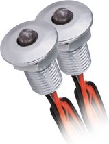 LED mini spotlights - Koud wit - IP68 - 12V - 2 stuks