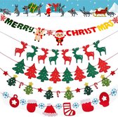 Kerst | Kerstversiering | Kerst decoratie | Kerstslingers | 5 stuks | Decoratie voor thuis