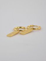 Oorring hanger amsterdam - goud