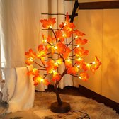 Exalight Bonsai Nachtlamp - Sfeerlicht - Decoratie - Slaapkamer - LED licht - Draadloos - Kerst en Nieuwjaar - Esdoornblad