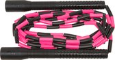 Sanguine LX Champion Freestyle Soft Beaded Rope - springtouw - 305cm (10ft) - black & pink - Long handle