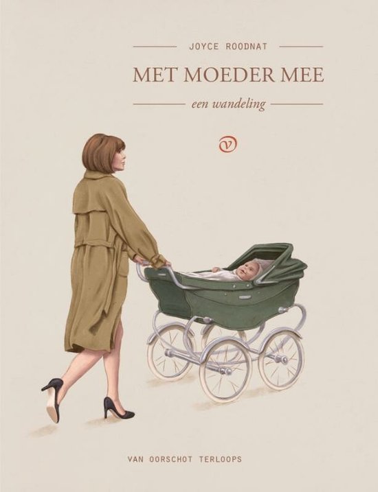 Boek cover Terloops  -   Met moeder mee van Joyce Roodnat (Paperback)