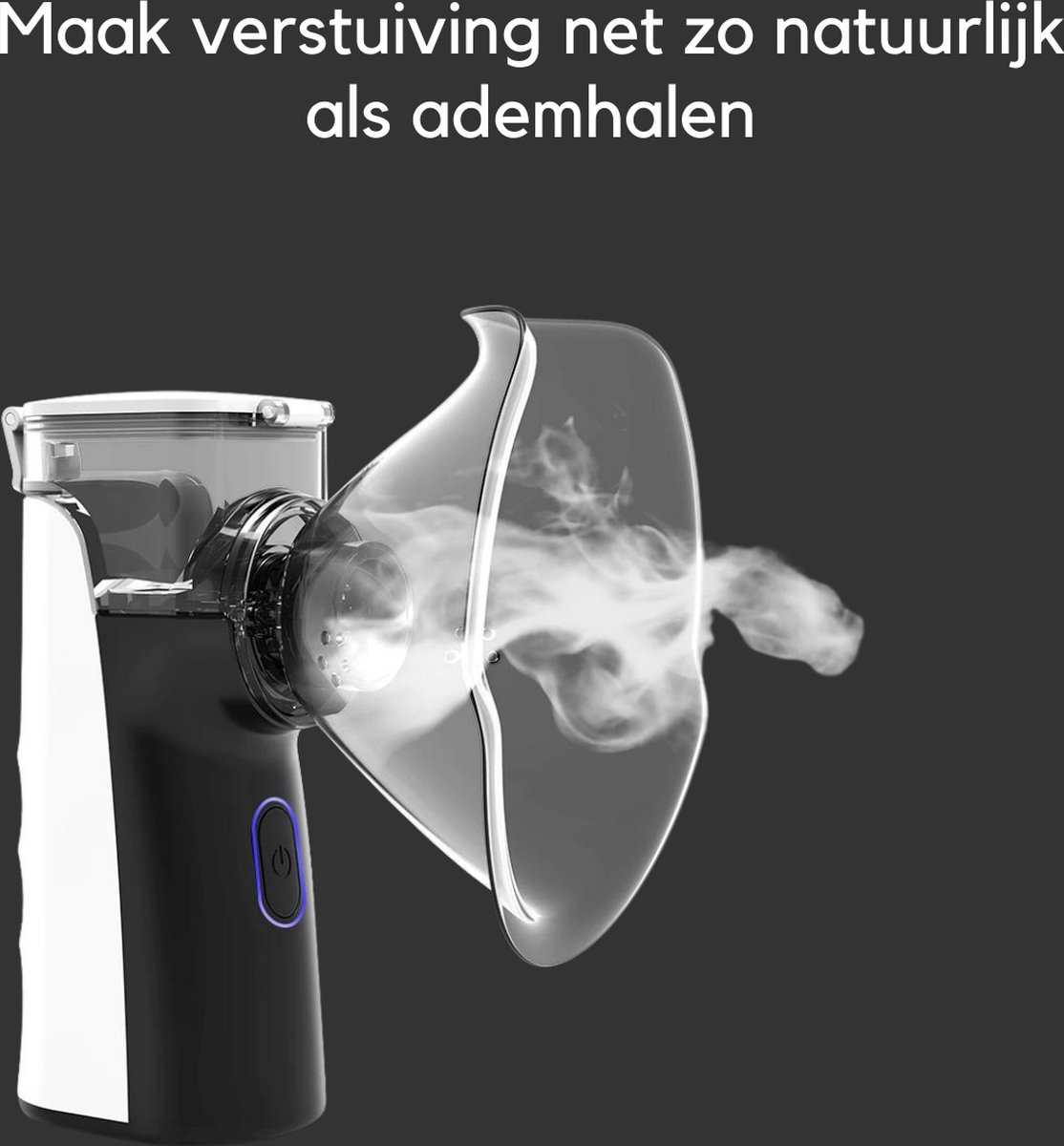 Vitafa Inhalator - Aerosol - Vernevelaar met stoom - Inhalator voor ...