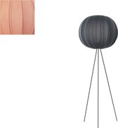 Knit - Wit Staande lamp - koraal - hoog - Ø 60 cm