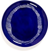 Serax Yotam Ottolenghi Feast bord M 22.5x2cm lapis lazuli swirl-stripes