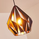 Belanian.nl - industrieel  hanglamp zwart, koperkleurig, 1-lichtbron,vintage metaal lamp, moderne Hanglamp  E27 fitting  voor Eetkamer, galerij, keuken, slaapkamer, universeel, woo