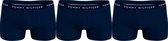 Tommy Hilfiger Trunk Logo 3 Pack Boxershorts Heren - Donkerblauw - Maat L