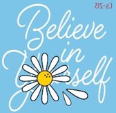 Temporary tattoo | tijdelijke tattoo | fake tattoo | Madeliefje - believe in yourself | 60 x 60 mm