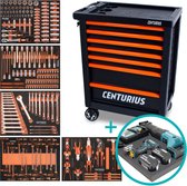 Centurius gereedschapswagen `Venom` 252-delig gevuld