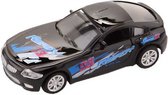 Super Cars Die Cast 1:43 - 3 x race auto 10 cm in 3 kleuren - Model : Ready 23 - Pull Back and Go Action