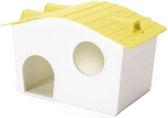 Imac Hamsterhuis Casetta Criceti 16,5 X 11 X 10 Cm Wit/geel