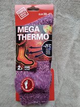 5 Paar - Mega Thermo Sokken - 35-38 - Naadloos -  Wintersokken - Huissokken - Unisex - Warme Voetensokken