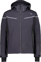 CMP Wintersportjas - Maat 54  - Mannen - donkergrijs/rood