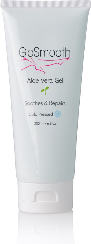 GoSmooth Aloe Vera Gel - Skincare - Kalmeert en Herstelt - 200 ml