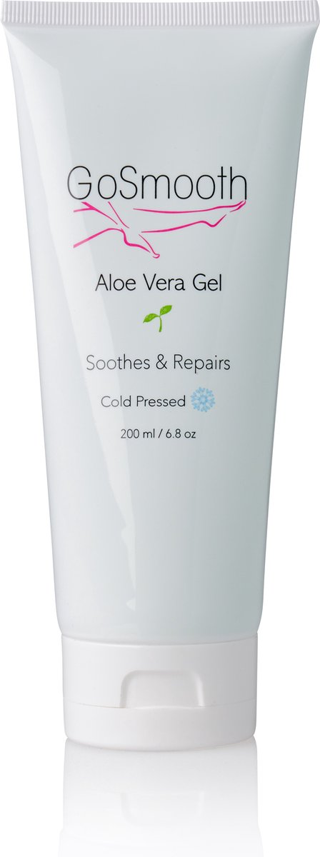 GoSmooth Aloe Vera Gel - Skincare - Kalmeert en Herstelt - 200 ml