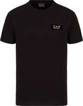 EA7 Gold Label T-shirt Zwart