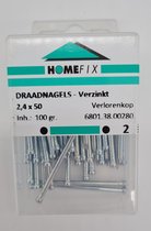 Homefix Draadnagels-Verzinkt 2,4x50