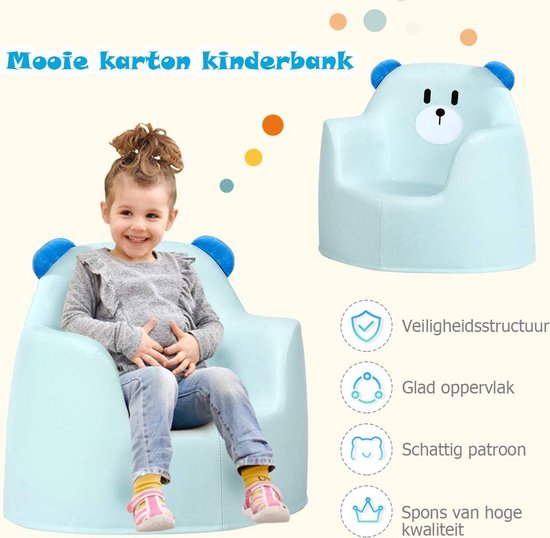 Kinderstoel FARUM Bouclé Taupe