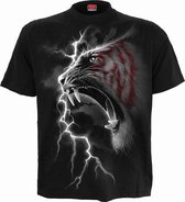 Spiral Heren Tshirt -XL- MARK OF THE TIGER Zwart