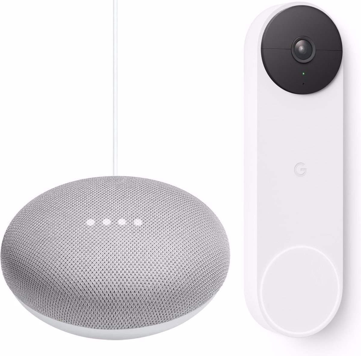 Google Nest Doorbell + Gratis Google Nest Mini