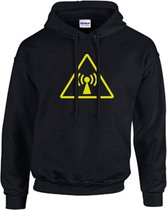 Hoodie | Gevarensymbolen | Non-ionizing radiation - XL