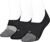 Calvin Klein Footie Hoge Uitsnede 3-Pack Duurzame Dames Sokken - Maat 37-41