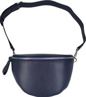 Crossbody - heuptas Flora & Co saffiano blauw