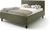 SanRemo gestoffeerd bed 180x200 cm incl. lattenbodem met opbergruimte.