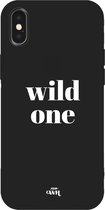 iPhone XS Max - Wild One Black - iPhone Short Quotes Case