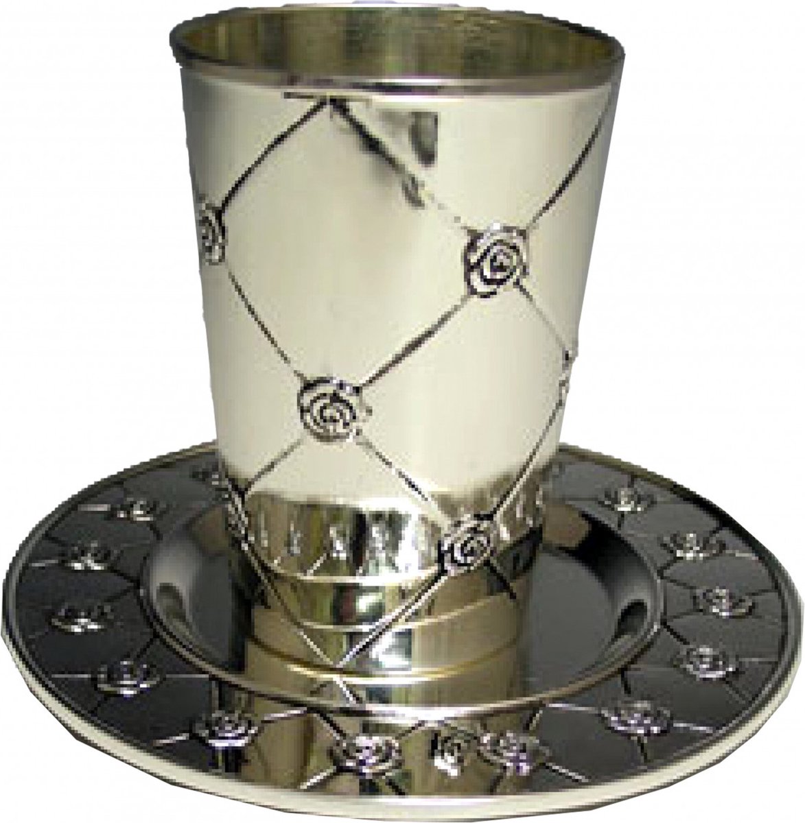 Kiddush Cup with Tray