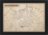 Decoratief Beeld - Houten Van Haaksbergen - Hout - Bekroned - Bruin - 21 X 30 Cm