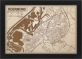 Decoratief Beeld - Houten Van Roermond - Hout - Bekroned - Bruin - 21 X 30 Cm