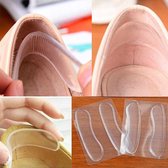 Protection du talon - Talons en gel de silicone pour semelles intérieures 2 pièces - Stickers Blister Sneaker | Protections talon| Talons hauts | Autocollant de Protection