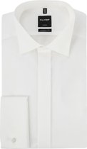 OLYMP - Luxor MF Smoking Overhemd Ecru SL7 - 48 - Heren - Modern-fit - Extra Lange Mouwlengte