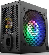 Aygo® PC Voeding - Power Supply Unit - Met RGB verlichting - 600 Watt - Geschikt voor AMD & Intel - Computer voeding - Zwart