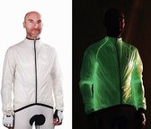 OUTWET ALIENSKIN WHITE MET RITS XXL