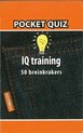 Afbeelding van het spelletje Pocket Quiz - IQ Training (50 breinkrakers) - kaartspel - 10+
