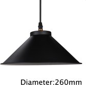 Plafondlamp - Retro - Loft - Industriële - Edison Lamp - Metalen Licht - Opknoping Armaturen - 26cm