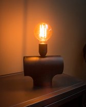 BOSTIJL - Lamp - Tafellamp - Metaal - Zwart - E27