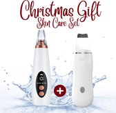 Skin Care Set Blackhead Remover en Skinscrubber- Cadeau voor Vrouw - voor Vriendin - Verwen pakket - Huidverjoningsapparaat - Poriënreiniger