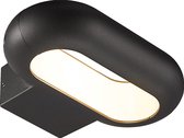 LOLA Wandlicht 1x5 w LED - IP54 donker grijs