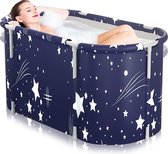 Happyment® XXL Opvouwbaar zitbad - Bad voor volwassenen - Inklapbaar - Bath bucket - 118x55x50 cm