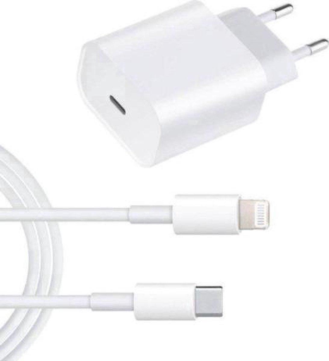 Chargeur Cable USB?C+ Adaptateur 20W Rapide Pour iPhone 13/12/11