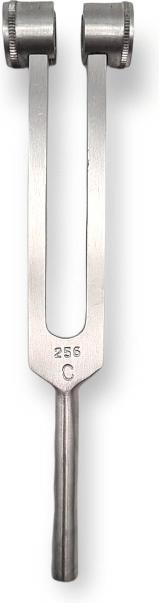 Stemvork aluminium 256Hz - neurologie - geneeskunde