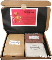 Brievenbus Cadeau -  Een doosje vol Kerstkoekjes - Voor de thuisbakker - Kerst